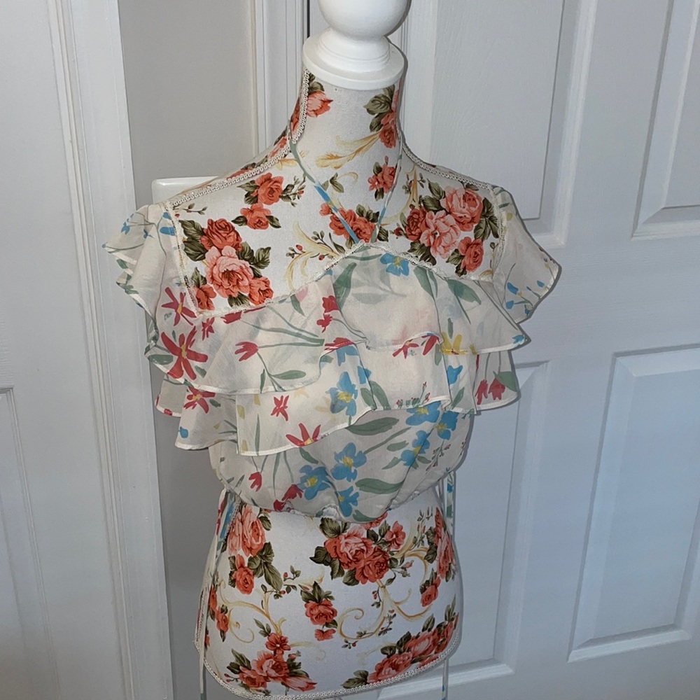 Tularosa Brinley Blouse in Del Mar Floral
